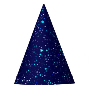 Chapeaux De Fêtes Étoiles bleues 2
