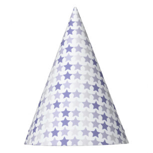 Chapeaux De Fêtes Étoiles Patriotique Blue Ombre