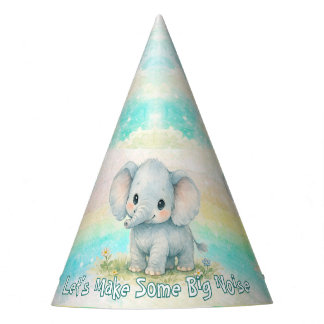 Chapeaux De Fêtes Faire du bruit éléphant pour le premier anniversai