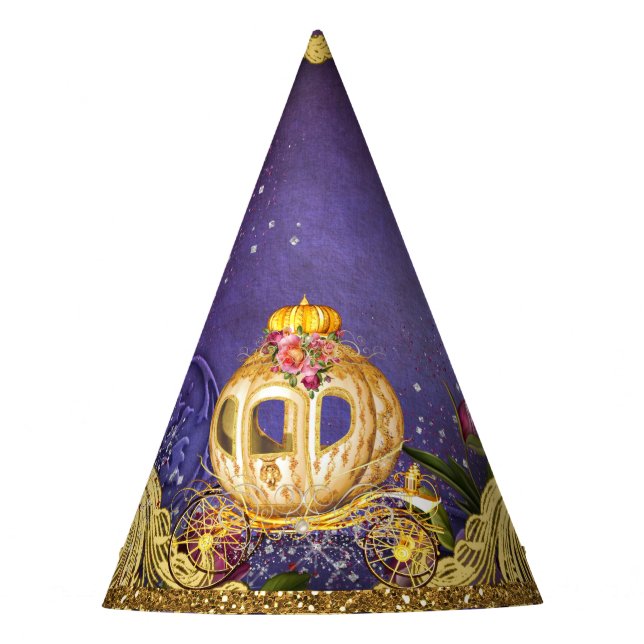 Chapeaux De Fêtes Fairy Tale Princess Girls Birthday Party (Devant)
