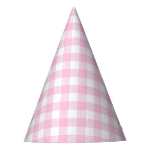 Chapeaux De Fêtes Faye et Lauren Pink Plaid