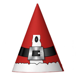 Chapeaux De Fêtes Festif Retro noël costume rouge Santa Claus