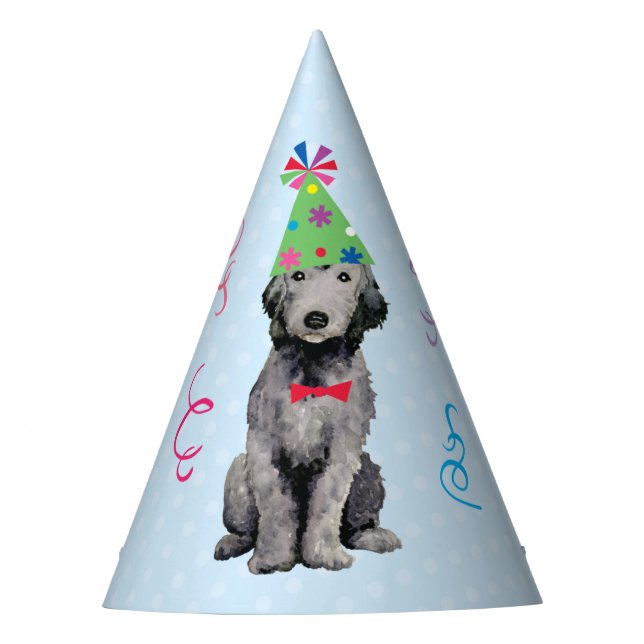 Chapeaux De Fêtes Fête d'anniversaire Bedlington Terrier Casquette d (Devant)