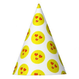 Chapeaux De Fêtes Fête d'anniversaire d'Amour Emoji