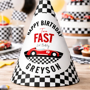 Chapeaux De Fêtes Fête d'anniversaire de 2 ans pour garçon avec deux