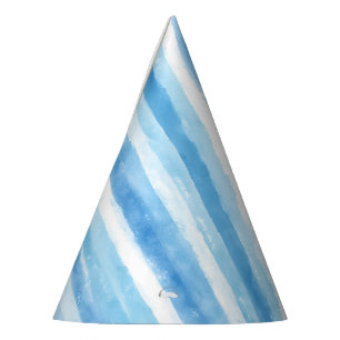 Chapeaux De Fêtes Fête d'anniversaire de garçon vintage bleu chaton