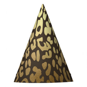 Chapeaux De Fêtes Fête d'anniversaire de la jungle sauvage avec impr