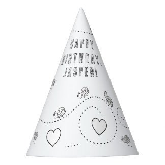 Chapeaux De Fêtes Fête d'anniversaire de Lady Bug - Couleur votre pr