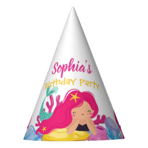 Chapeaux De Fêtes fête d'anniversaire de l'arc-en-ciel