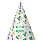 Fête d'anniversaire de mardi gras