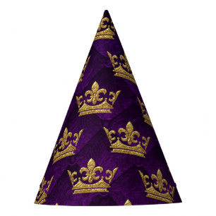 Chapeaux De Fêtes Fête d'anniversaire du prince héritier bleu royal