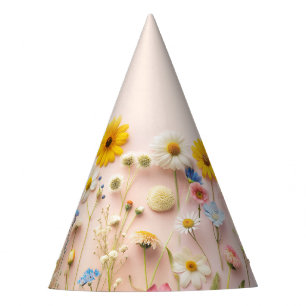 Chapeaux De Fêtes Fête d'anniversaire fleur sauvage