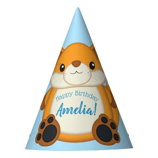 Chapeaux De Fêtes Fête d'anniversaire Fox (Devant)