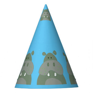 Chapeaux De Fêtes fête d'anniversaire hippo