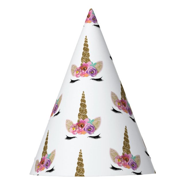 Chapeaux De Fêtes Fête d'anniversaire magique de filles de klaxon (Devant)