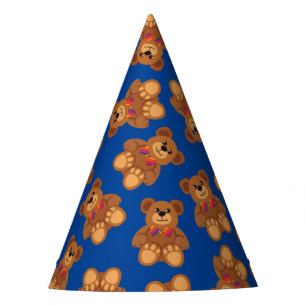 Chapeaux De Fêtes Fête d'anniversaire mignonne d'arc-en-ciel d'ours