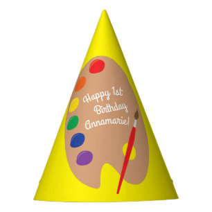Chapeaux De Fêtes Fête d'anniversaire mignonne de palette de