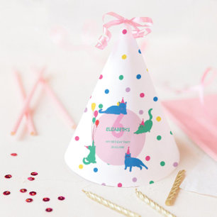 Chapeaux De Fêtes Fête d'anniversaire parfaite pour les chats joueur