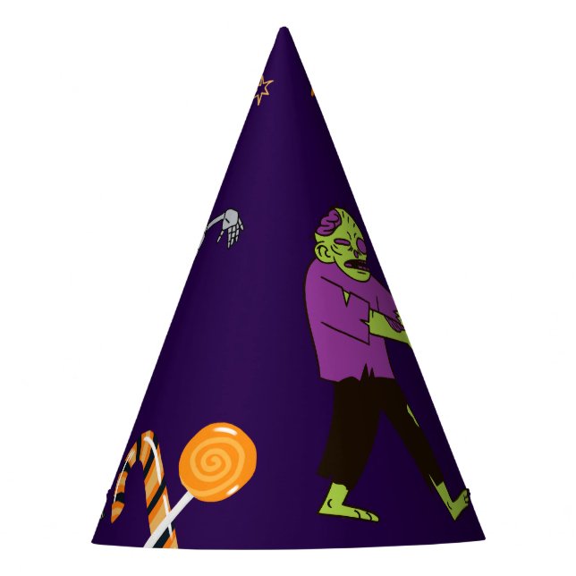 Chapeaux De Fêtes Fête d'anniversaire Zombie (Devant)