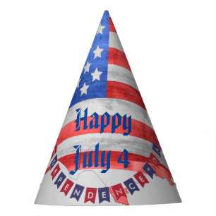 Chapeaux De Fêtes Fête de l'Indépendance le 4 juillet Drapeau amé