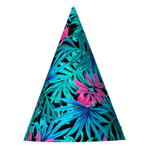 Chapeaux De Fêtes Feuilles tropicaux