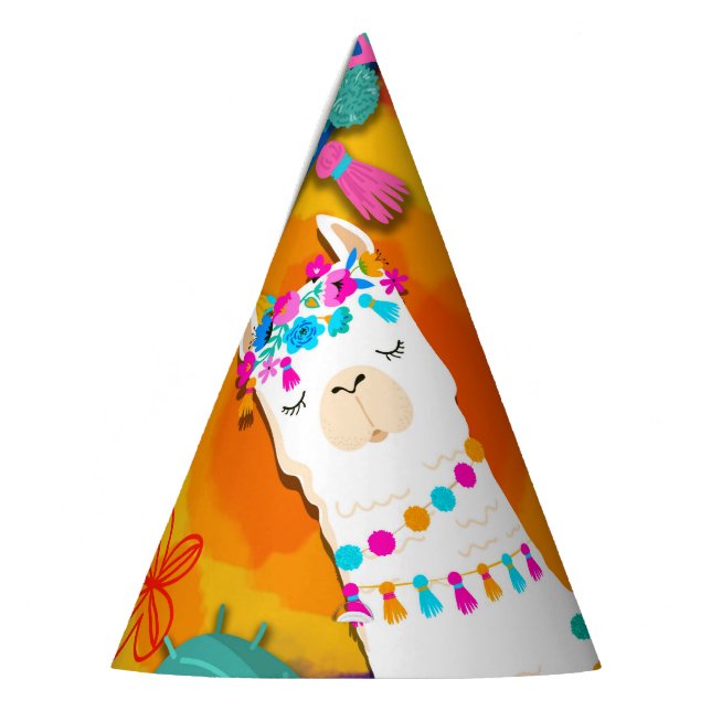 Chapeaux De Fêtes Fiesta Llama Cinco De Mayo Fête d'anniversaire (Gauche)
