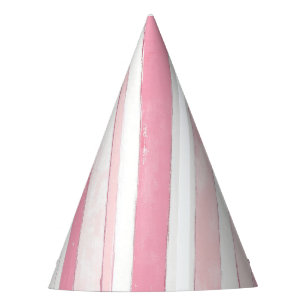 Chapeaux De Fêtes Fille Anniversaire Chat Rose Vintage