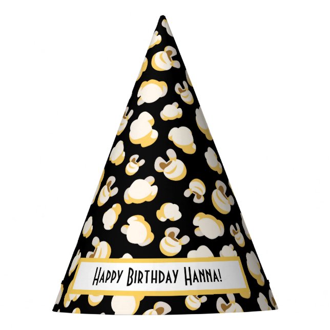 Chapeaux De Fêtes Film Thème Popcorn Motif Anniversaire (Devant)