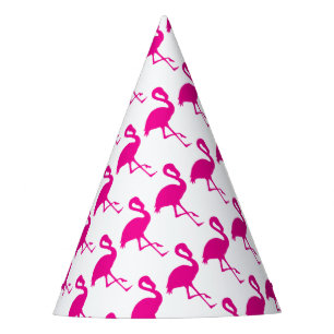 Chapeaux De Fêtes Flamant rose rose chaud