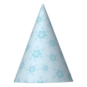 Chapeaux De Fêtes Fléchettes de neige, Bleu glacé, Fléchettes de nei