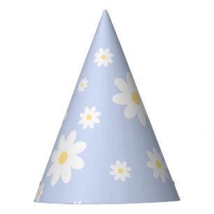 Chapeaux De Fêtes Fleur de marguerite blanche classique