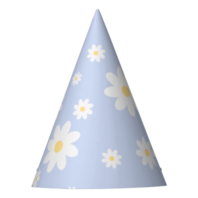 Chapeaux De Fêtes Fleur de marguerite blanche classique (Devant)