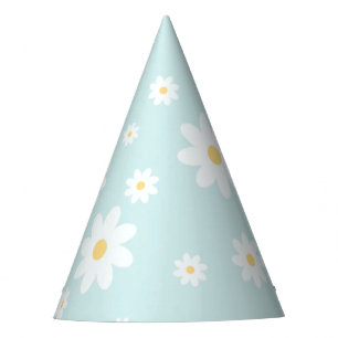 Chapeaux De Fêtes Fleur de marguerite blanche classique
