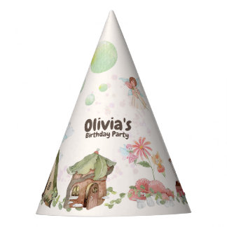 Chapeaux De Fêtes Fleur fée anniversaire