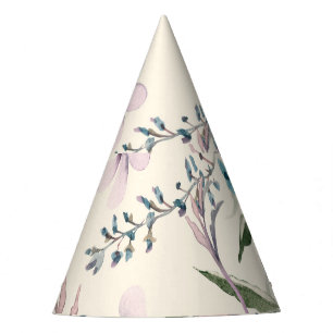 Chapeaux De Fêtes Fleurs de champ Aquarelle Motif sans couture