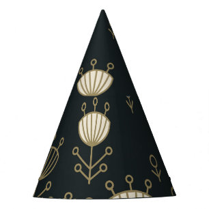 Chapeaux De Fêtes Fleurs ethniques : Conception ornementale Vintage