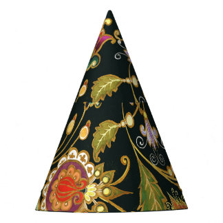Chapeaux De Fêtes Flore décorative : Acrylique Golden Purple.