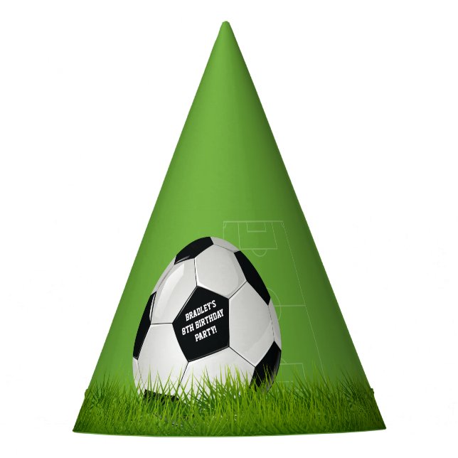Chapeaux De Fêtes Football pour enfants Fête d'anniversaire (Devant)