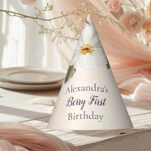 Chapeaux De Fêtes Fraise Berry 1ère fête d'anniversaire