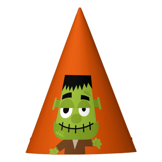 Chapeaux De Fêtes Frankenstein C'est Halloween (Devant)