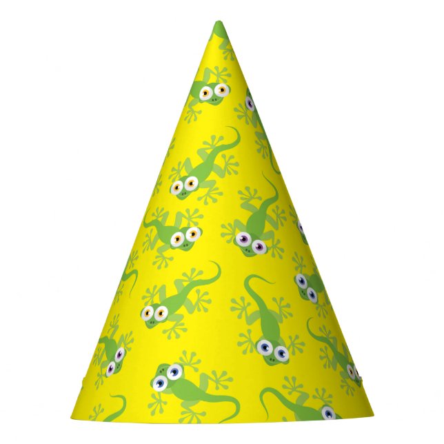 Chapeaux De Fêtes Gecko Lizards fête d'anniversaire mignonne Casquet (Devant)