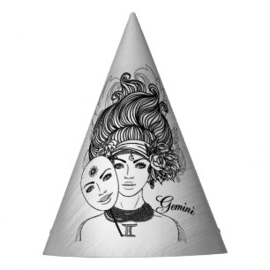 Chapeaux De Fêtes Gemini Masqué Lady Zodiac