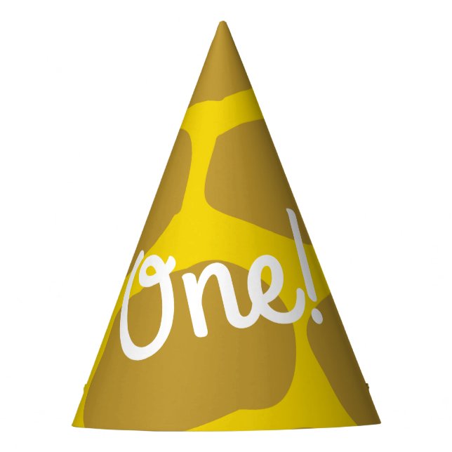 Chapeaux De Fêtes Giraffe Kid's Safari Anniversaire Party (Devant)