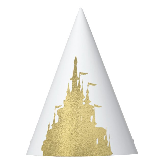 Chapeaux De Fêtes Gold Foil Princess Castle Storybook Party (Devant)