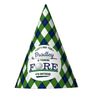 Chapeaux De Fêtes Golf PAR-TEE 4e anniversaire