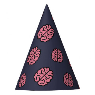 Chapeaux De Fêtes Grand Motif cerveau