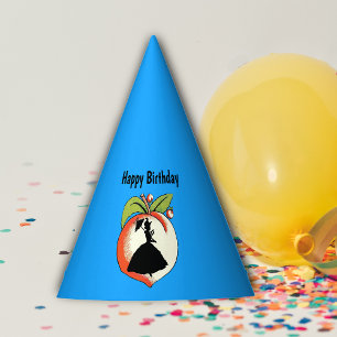 Chapeaux De Fêtes Grande silhouette de pêche du Sud, dame à crinolin