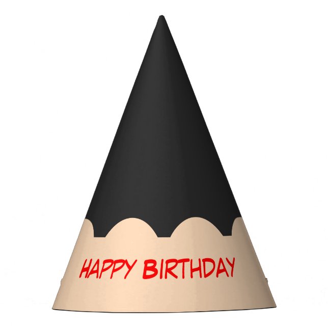 Chapeaux De Fêtes Graphique en pointes de crayon Anniversaire (Devant)