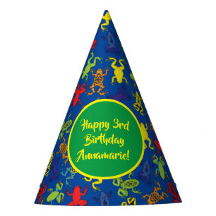 Chapeaux De Fêtes Grenouille arborescente Anniversaire de enfant mû