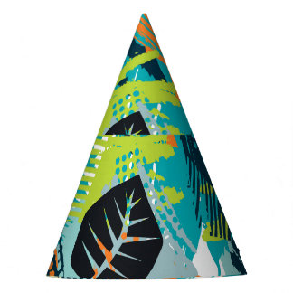 Chapeaux De Fêtes Grunge Abstrait : Surface Robuste Sans Fil.